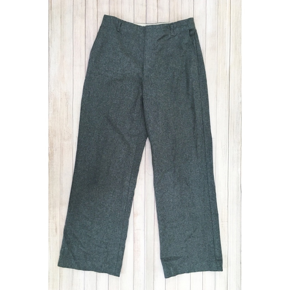 Banana Republic Wool wide leg Gray Pants Size 8